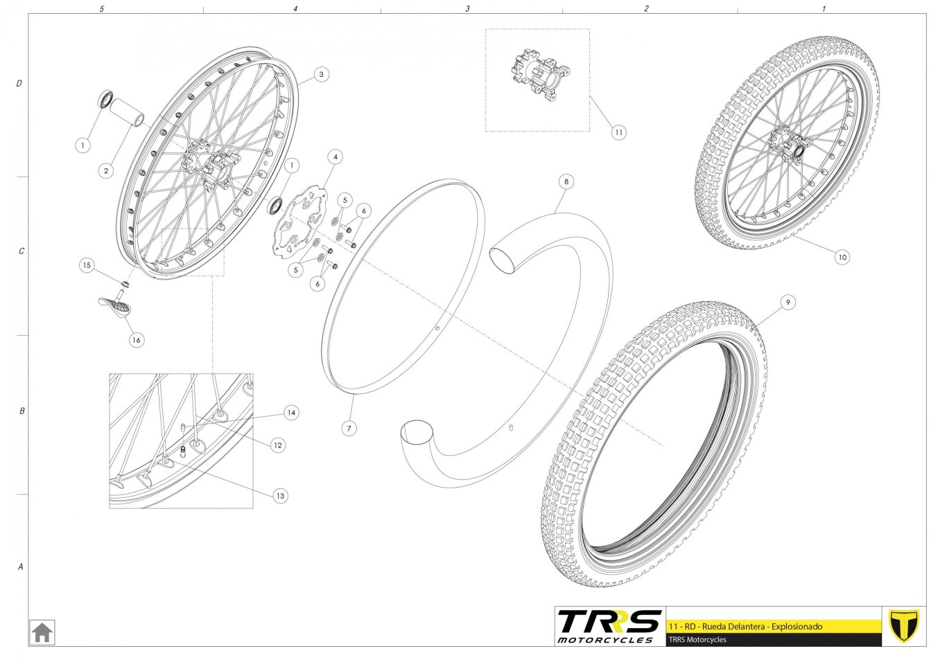 11TR - FRONT WHEEL