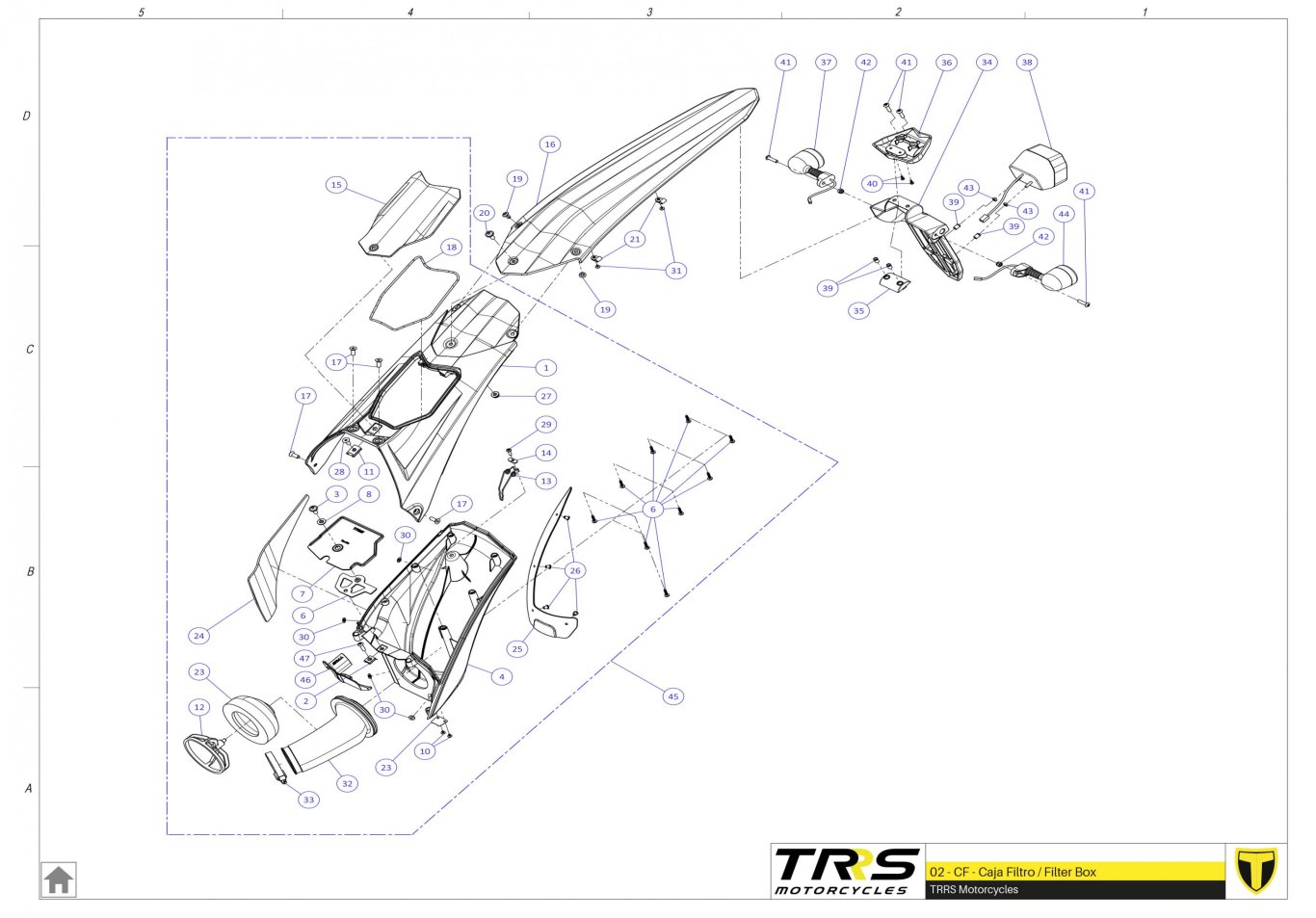 02TR - AIR FILTER BOX