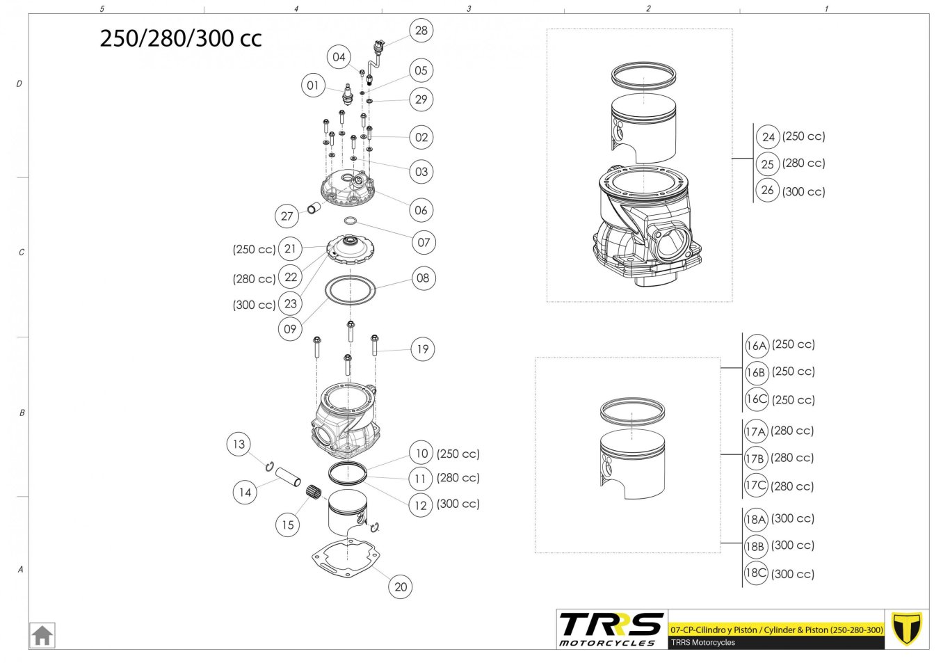 07MT - CYLINDER AND PISTON