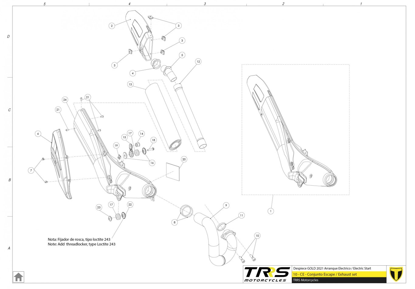 10TR - EXHAUST