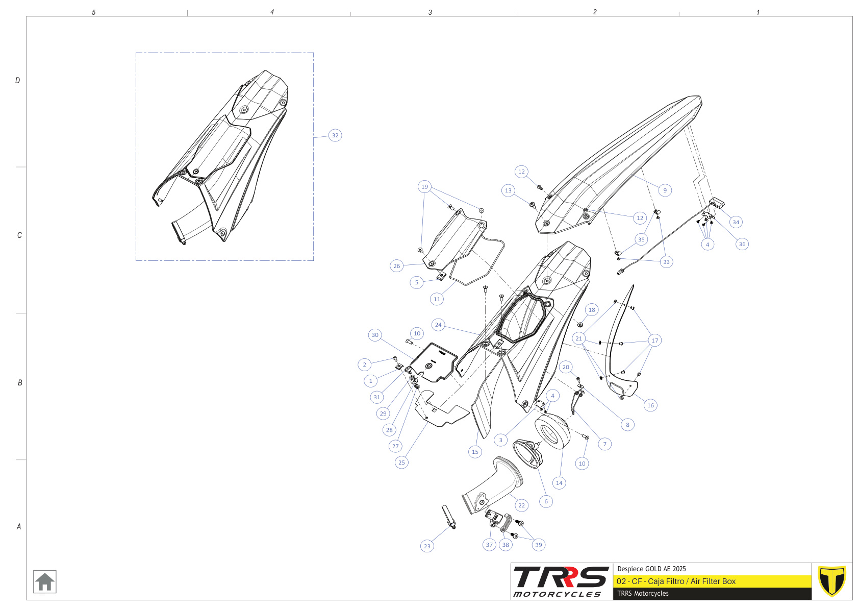 02TR - AIR FILTER BOX