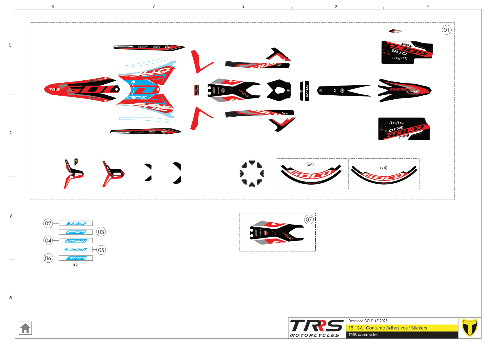 15TR - STICKERS