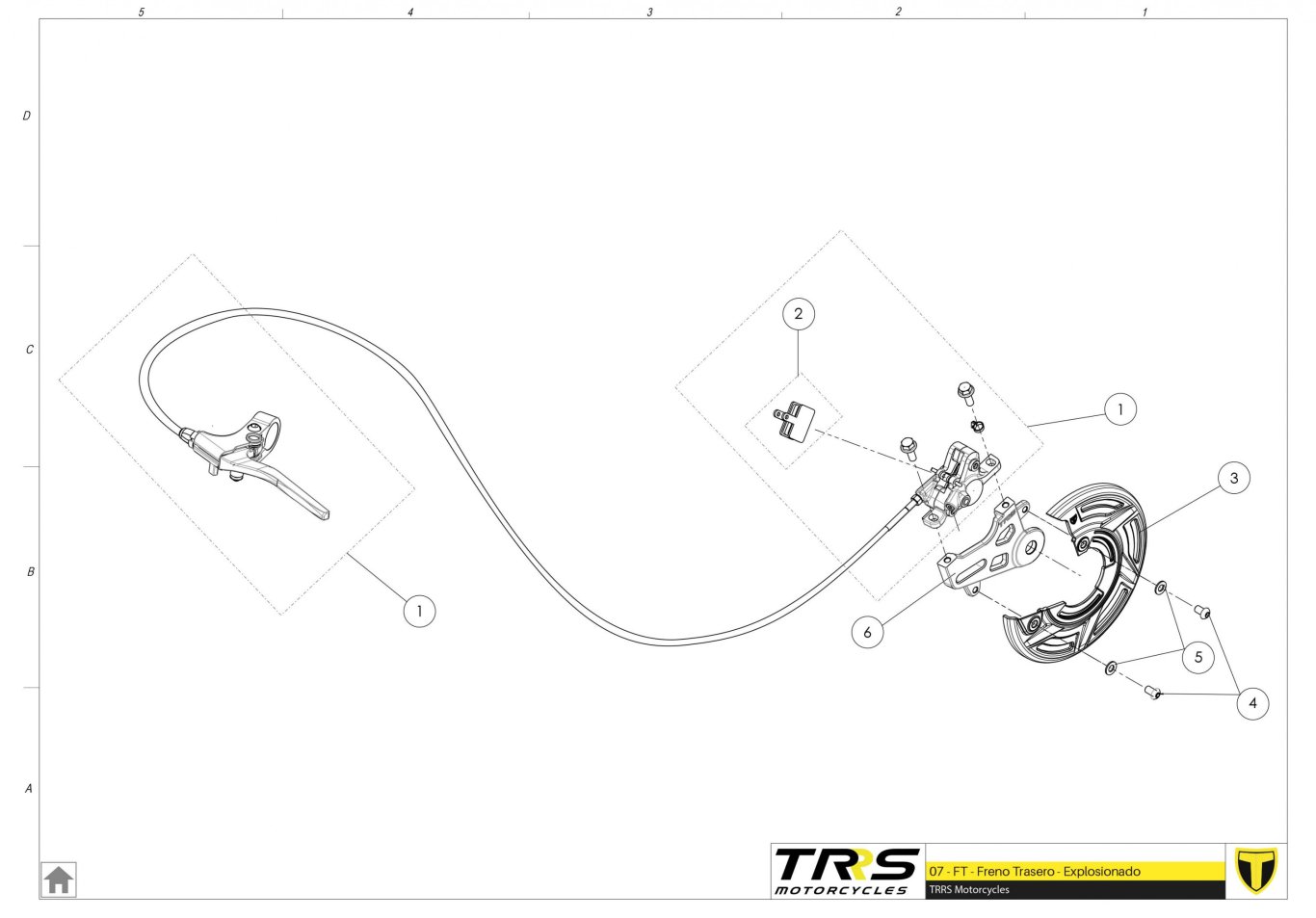07TR - REAR BRAKE
