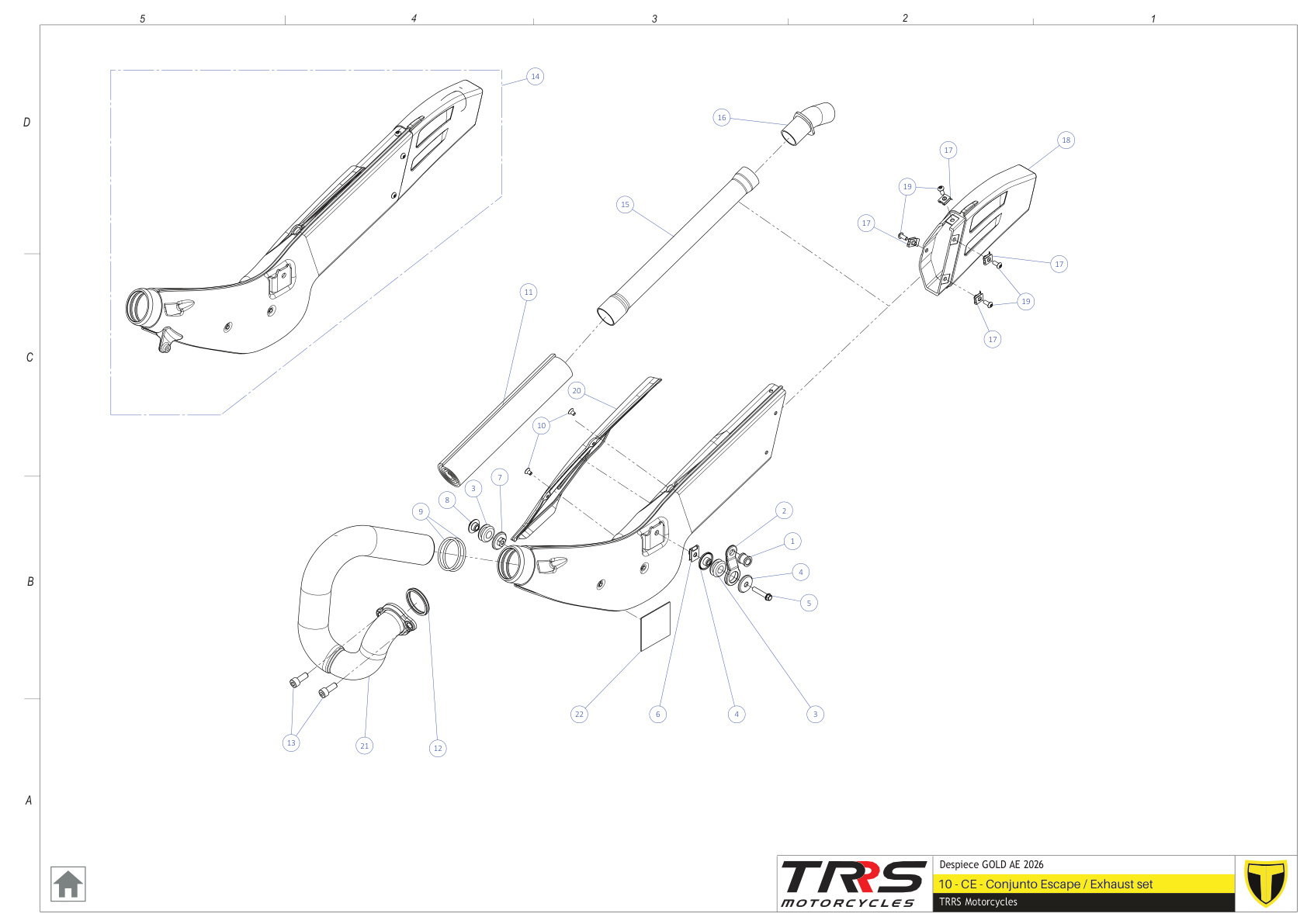 10TR - EXHAUST