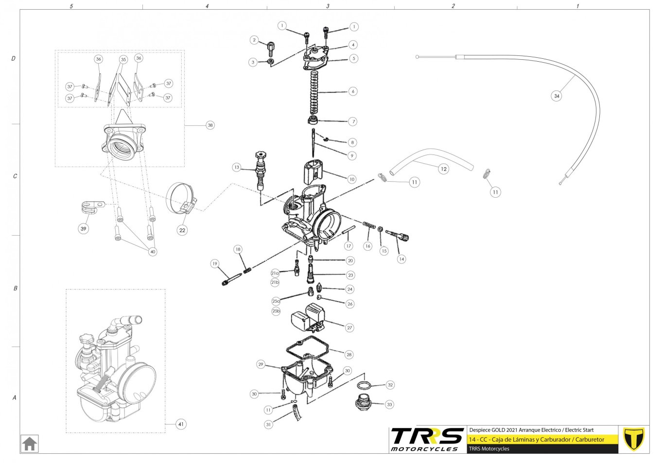 14TR - CARBURETOR