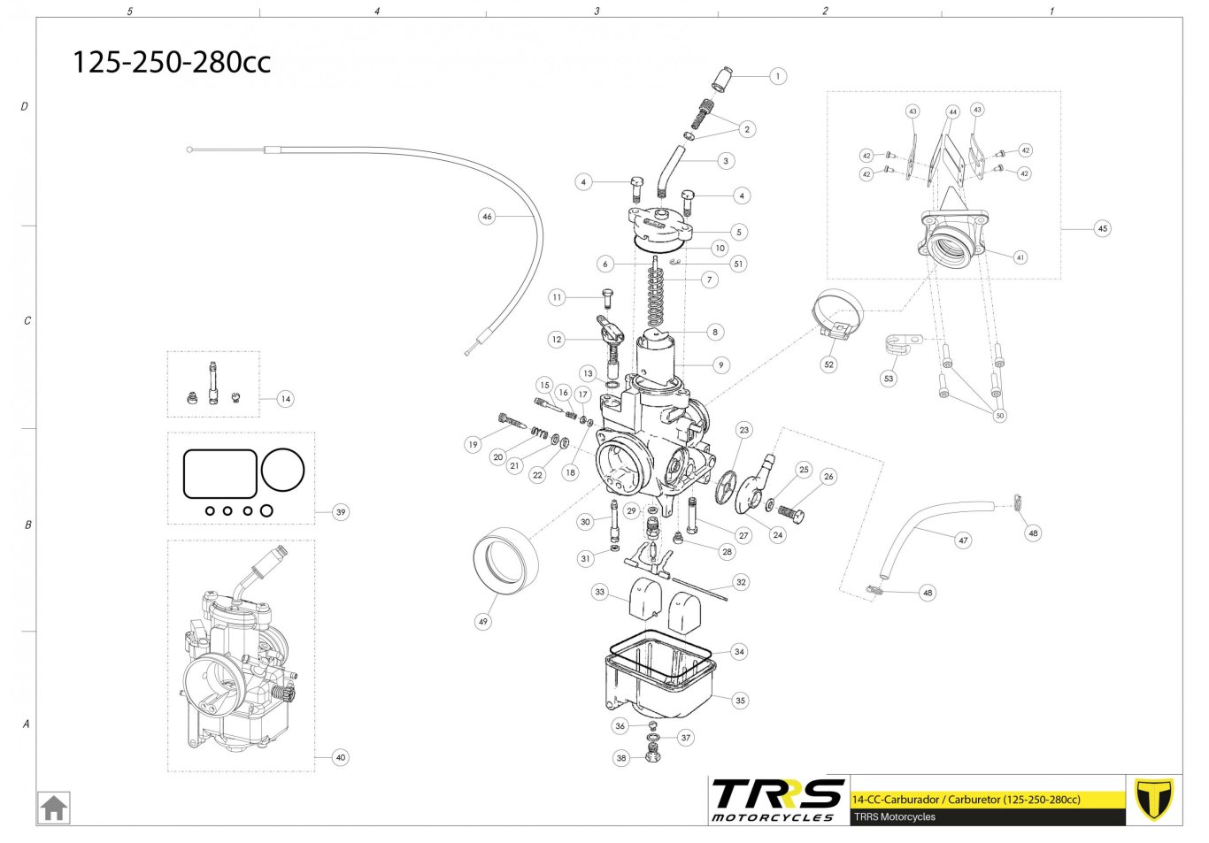 14TR - CARBURETTOR