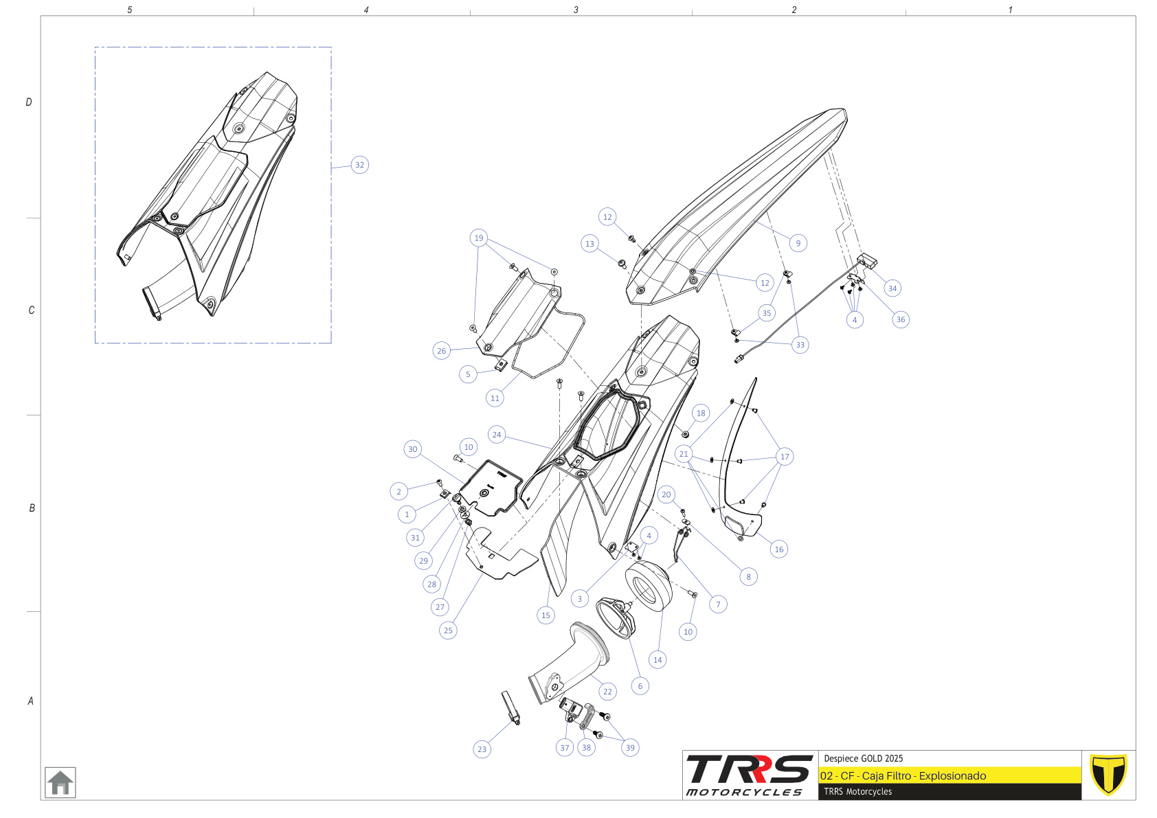 02TR - AIR FILTER BOX