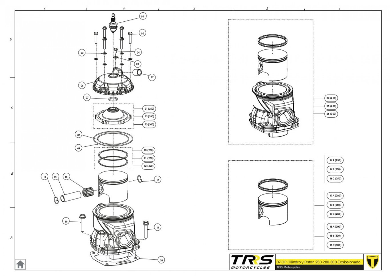 07MT - CYLINDER AND PISTON