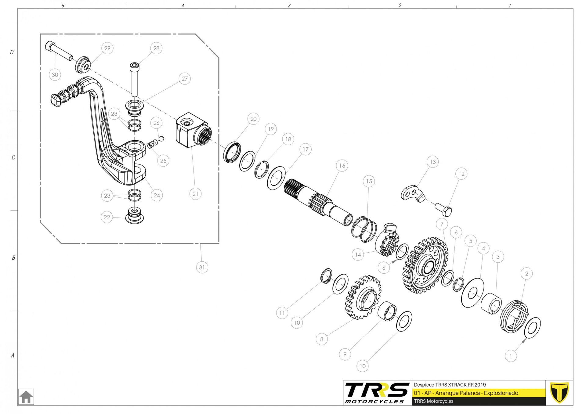 01MT - STARTING PEDAL