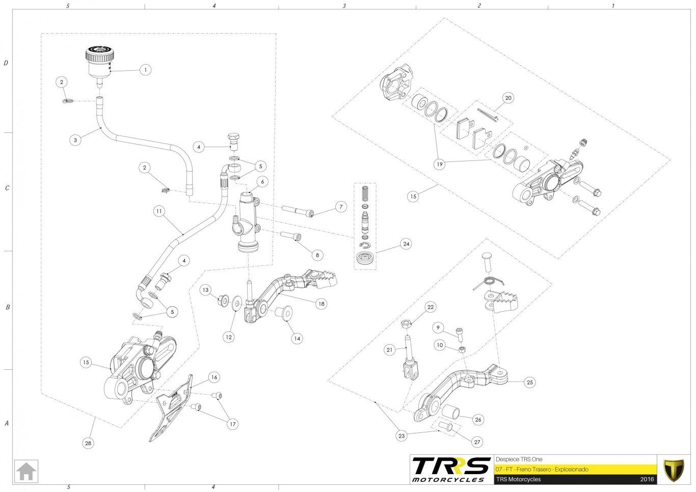 07TR - REAR BRAKE