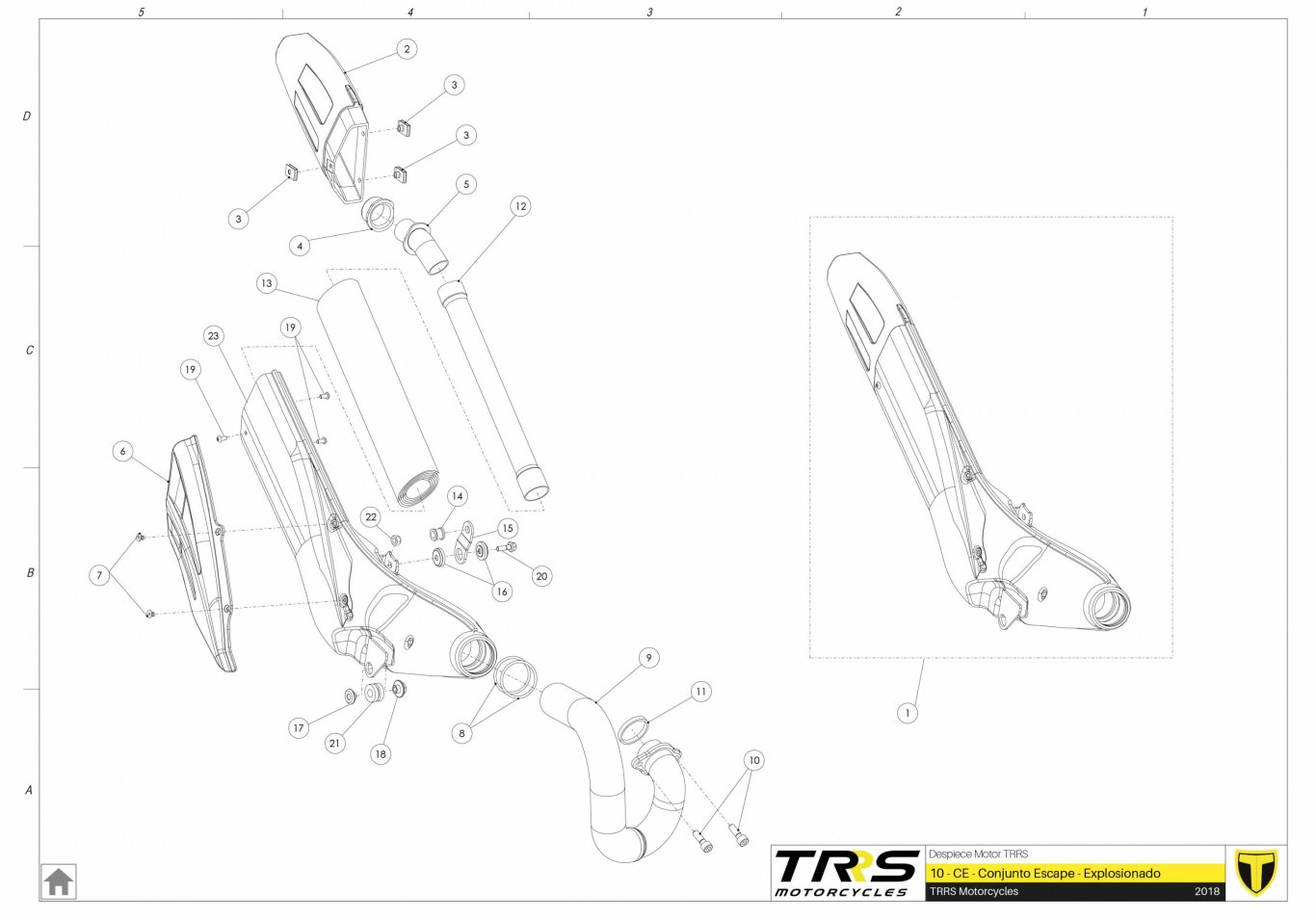 10TR - EXHAUST