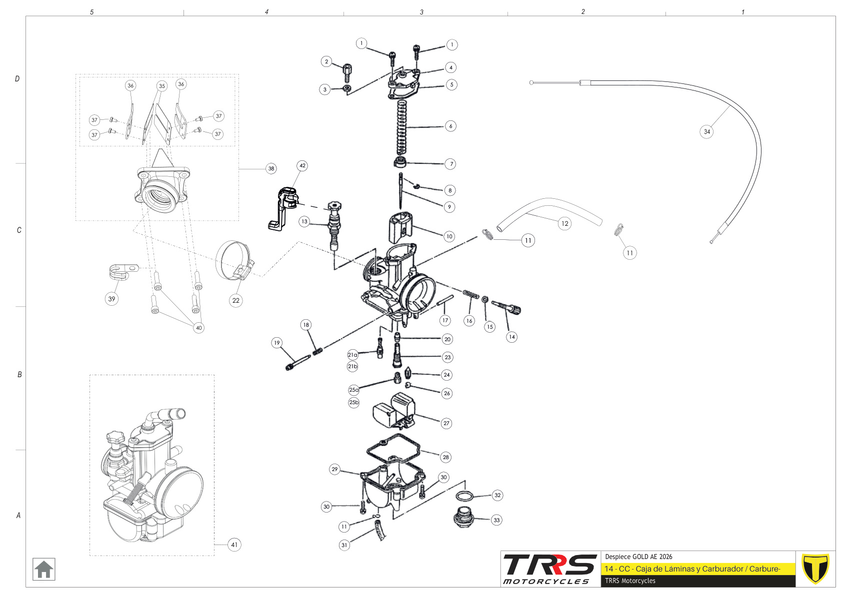 14TR - CARBURETOR