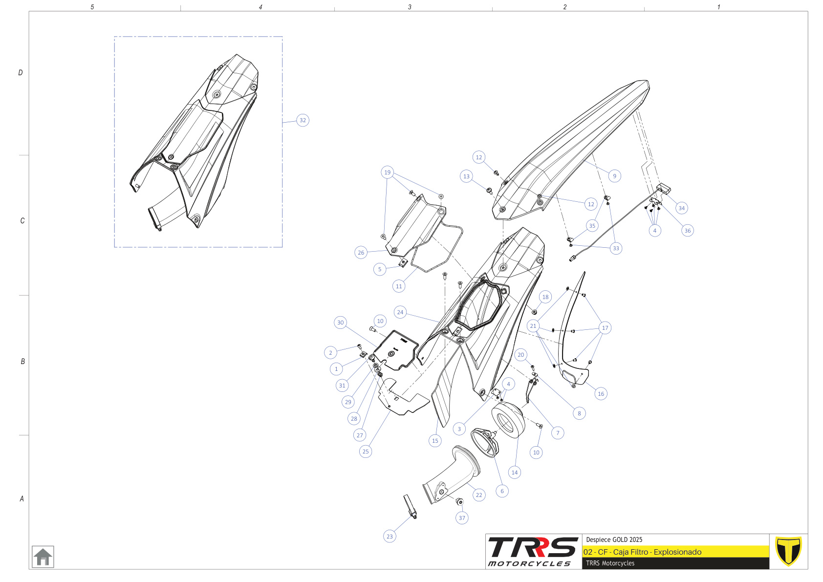 02TR - AIR FILTER BOX