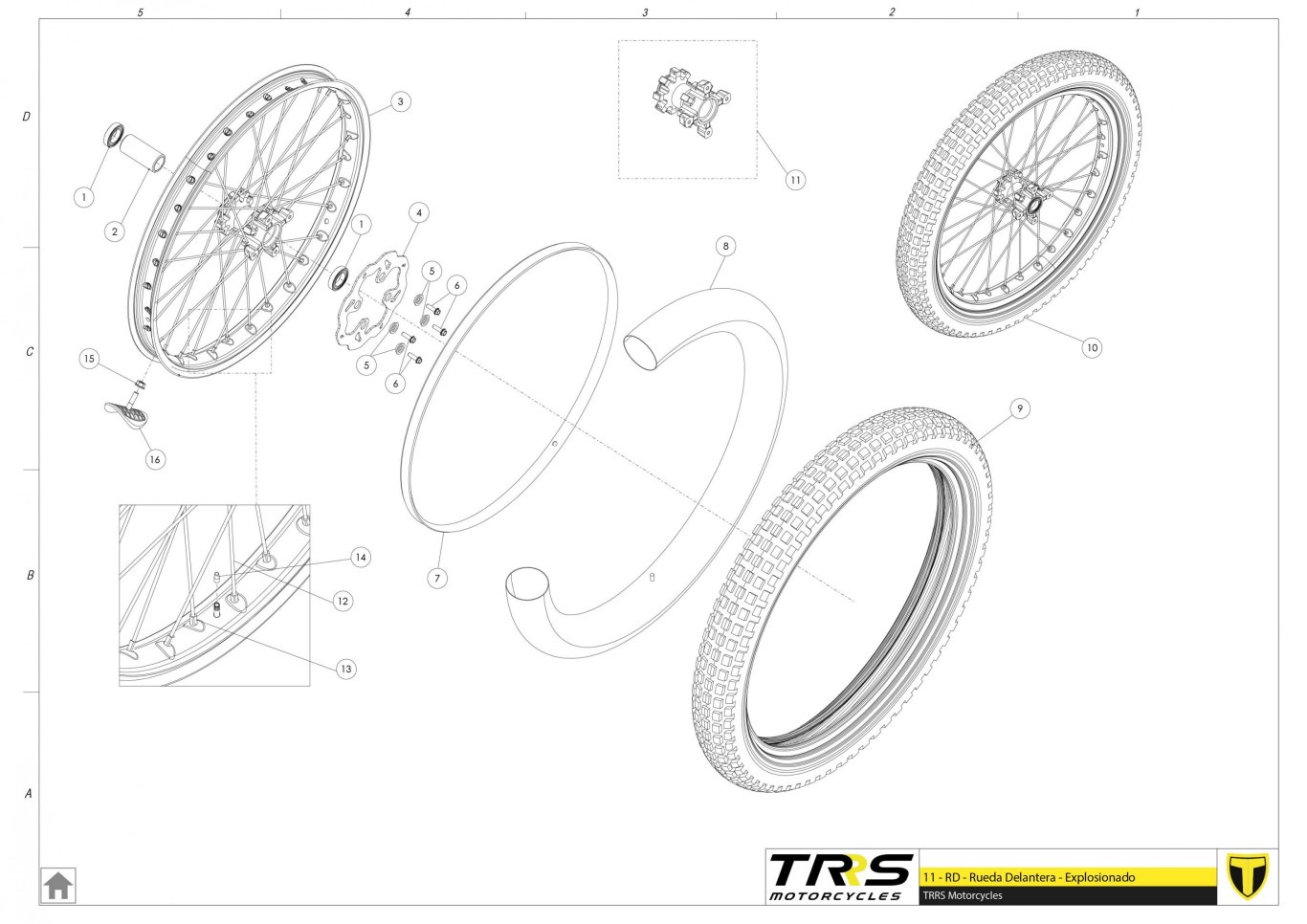 11TR - FRONT WHEEL