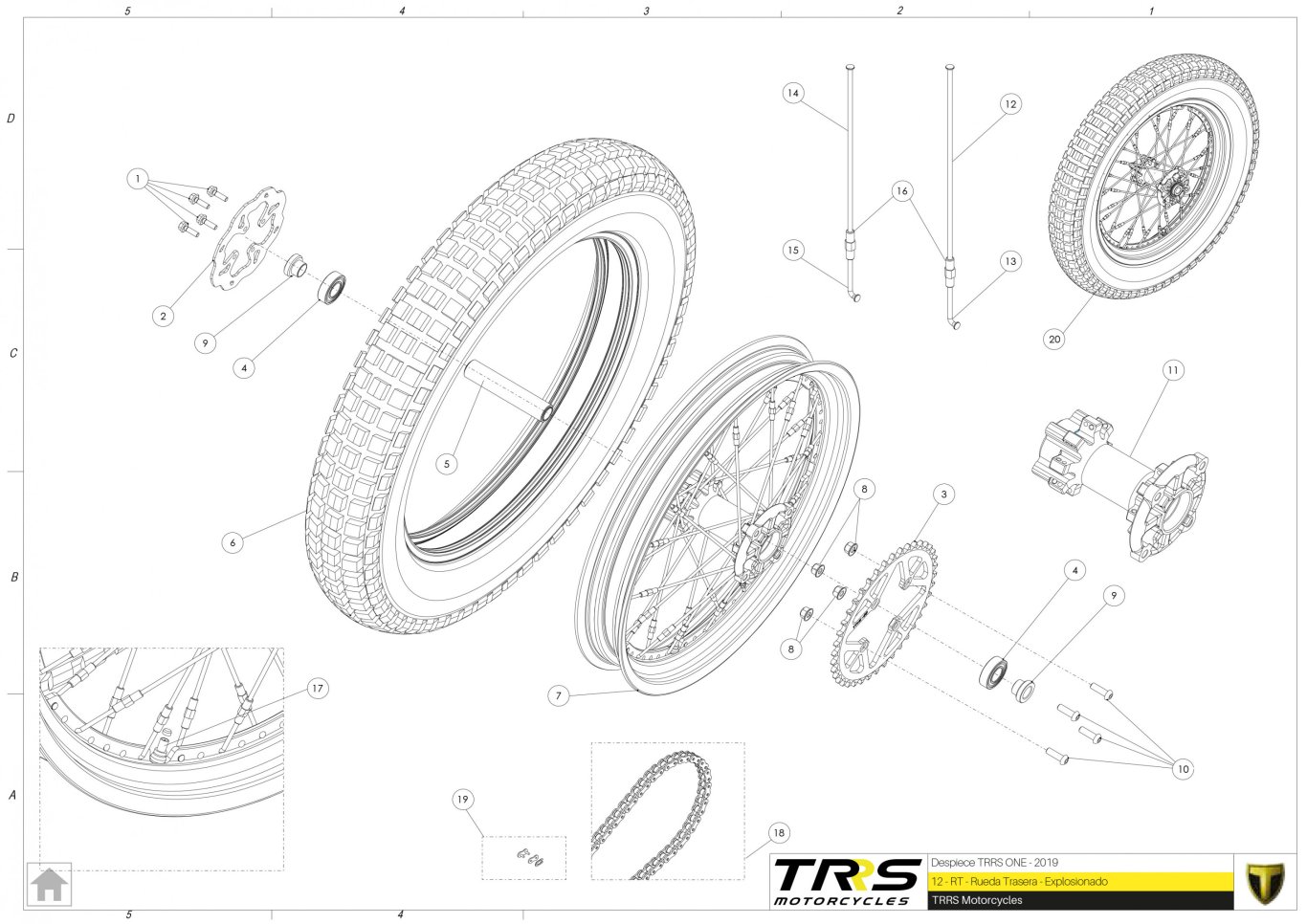 12TR - REAR WHEEL