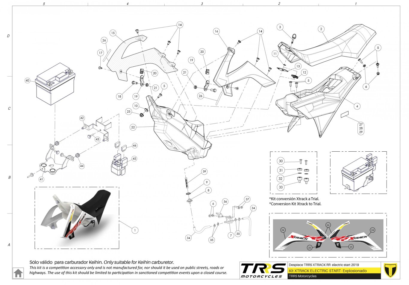 KIT XTRACK - XTRACK SET