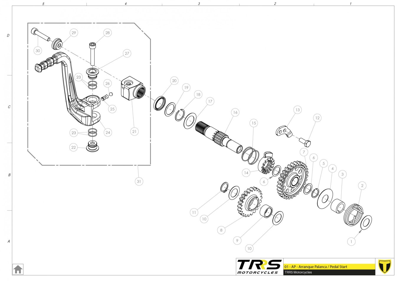 01MT - STARTING PEDAL