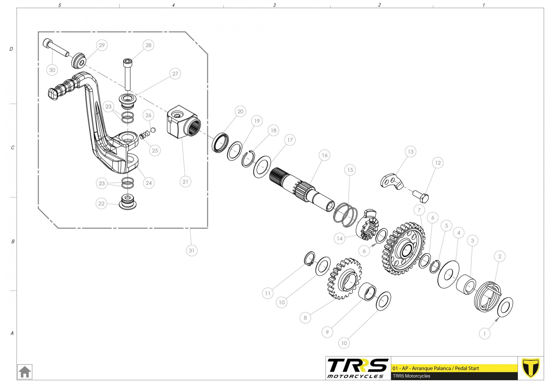 01MT - STARTING PEDAL