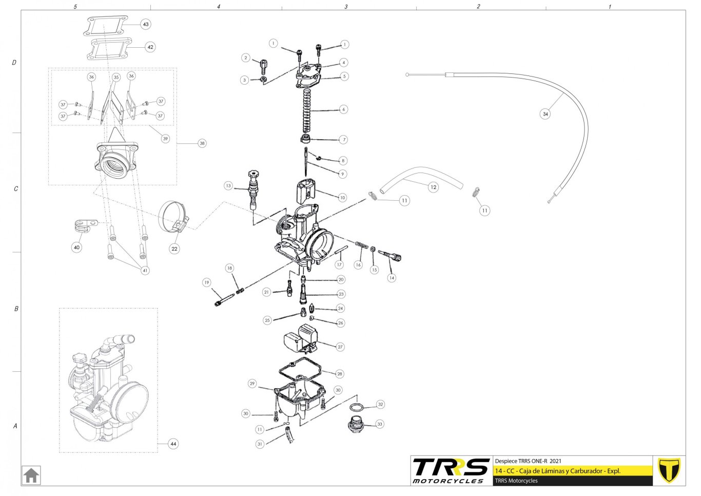 14TR - CARBURETOR