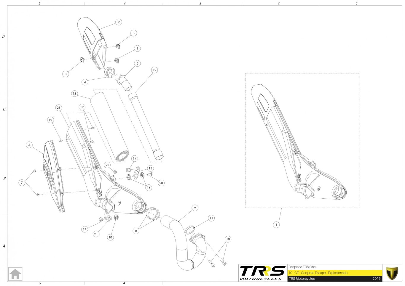 10TR - EXHAUST