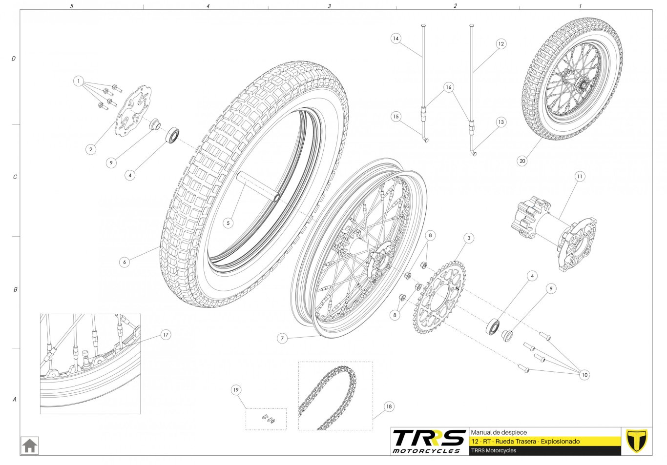 12TR - REAR WHEEL