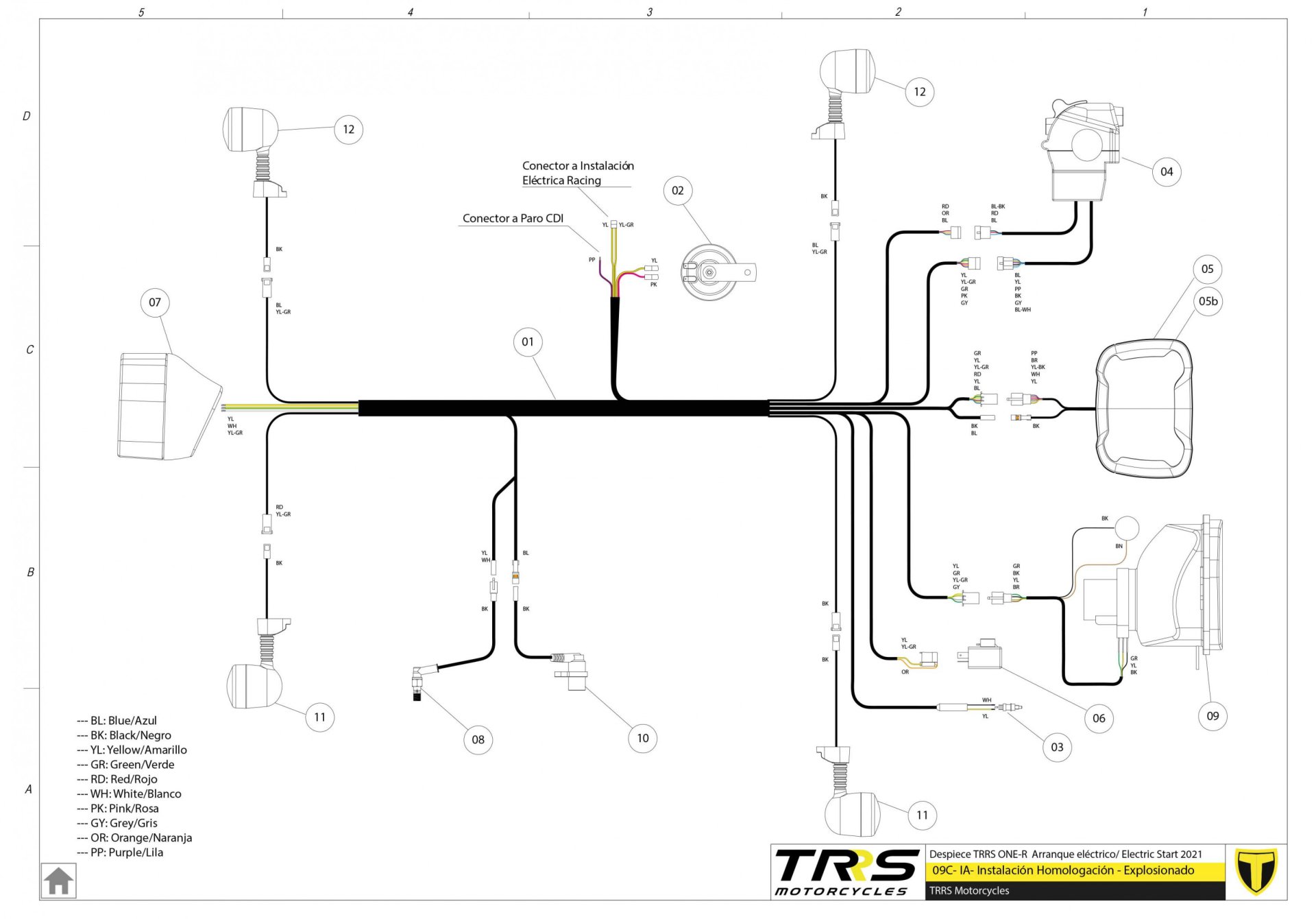 09CTR - INSTALLATION HOMOLOGATED