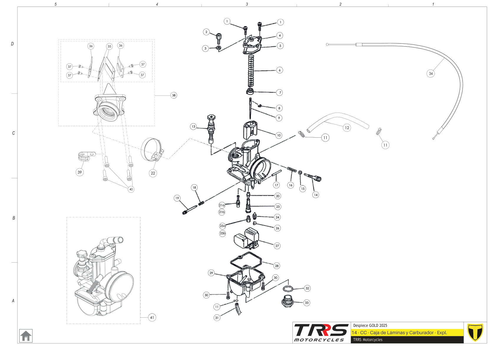 14TR - CARBURETOR