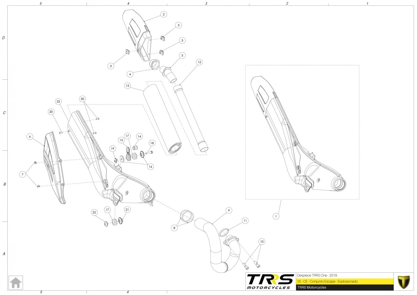 10TR - EXHAUST