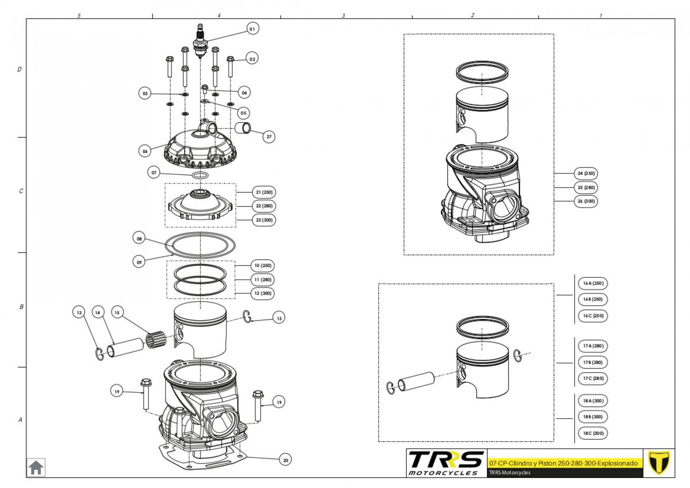 07MT - CYLINDER AND PISTON