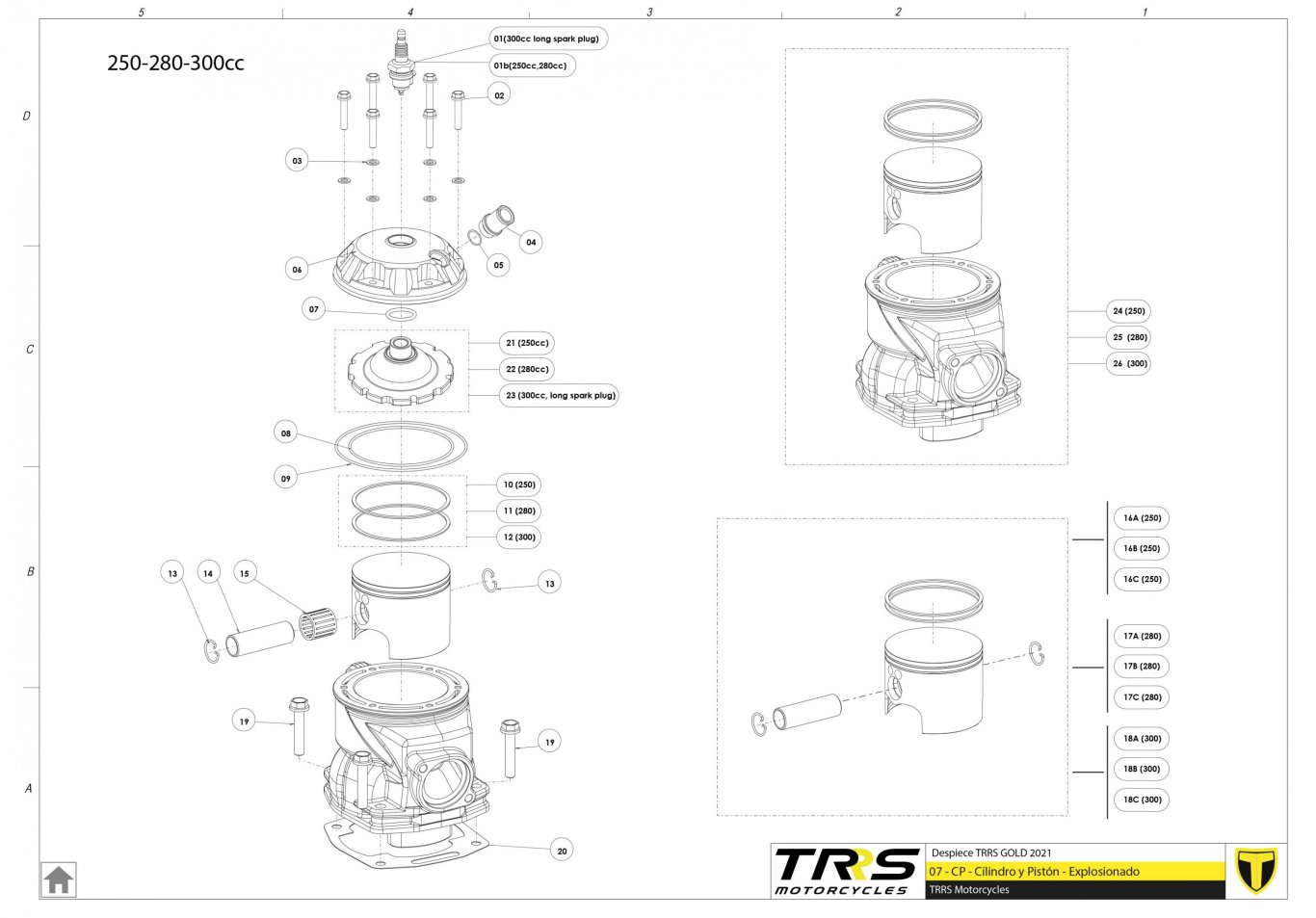 07MT - CYLINDER AND PISTON