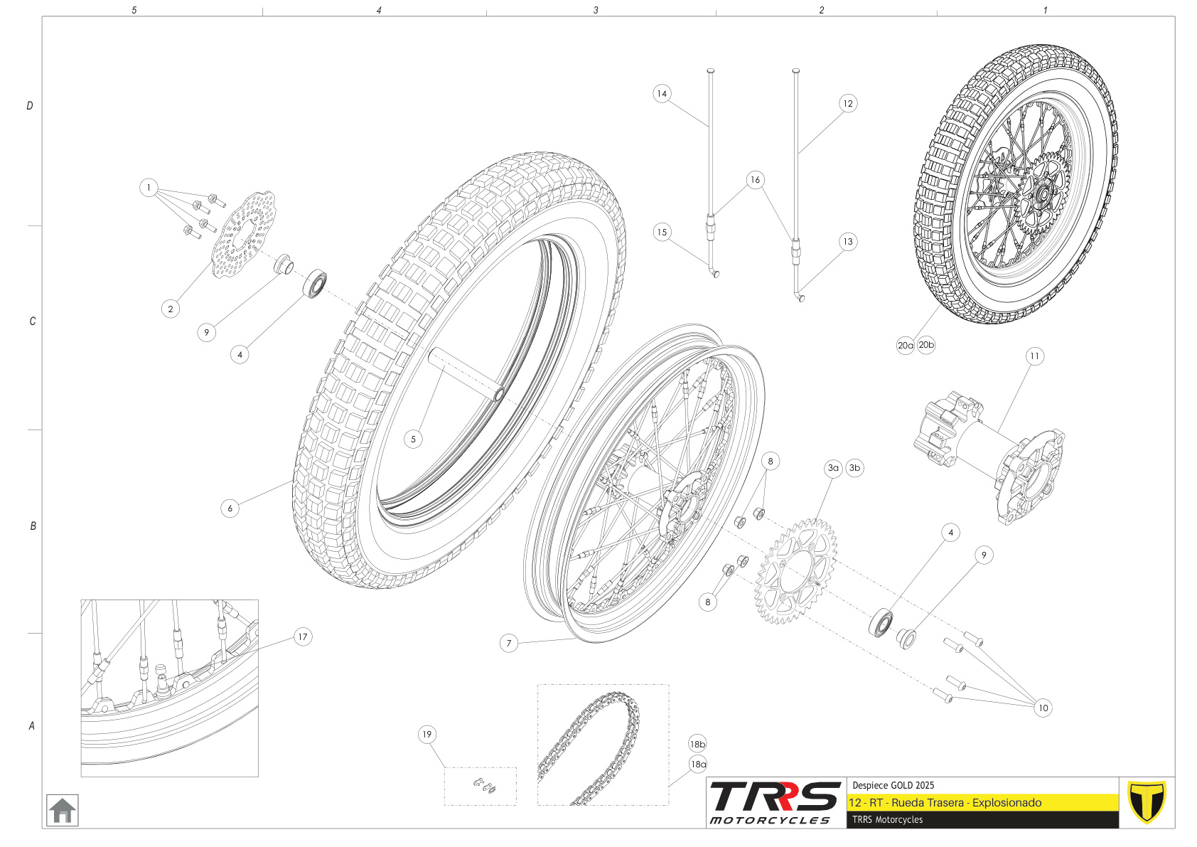 12TR - REAR WHEEL