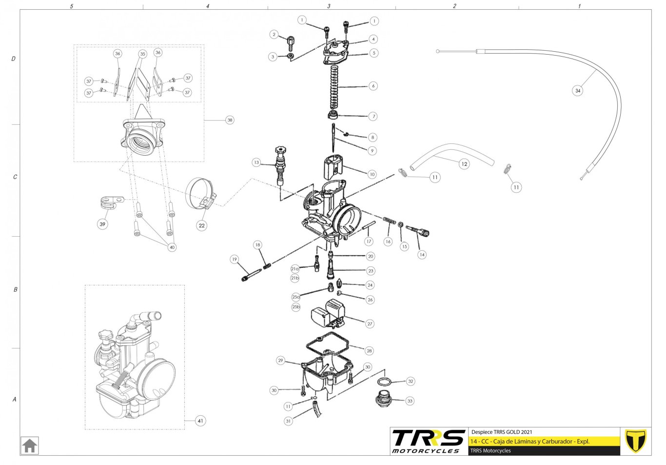 14TR - CARBURETOR