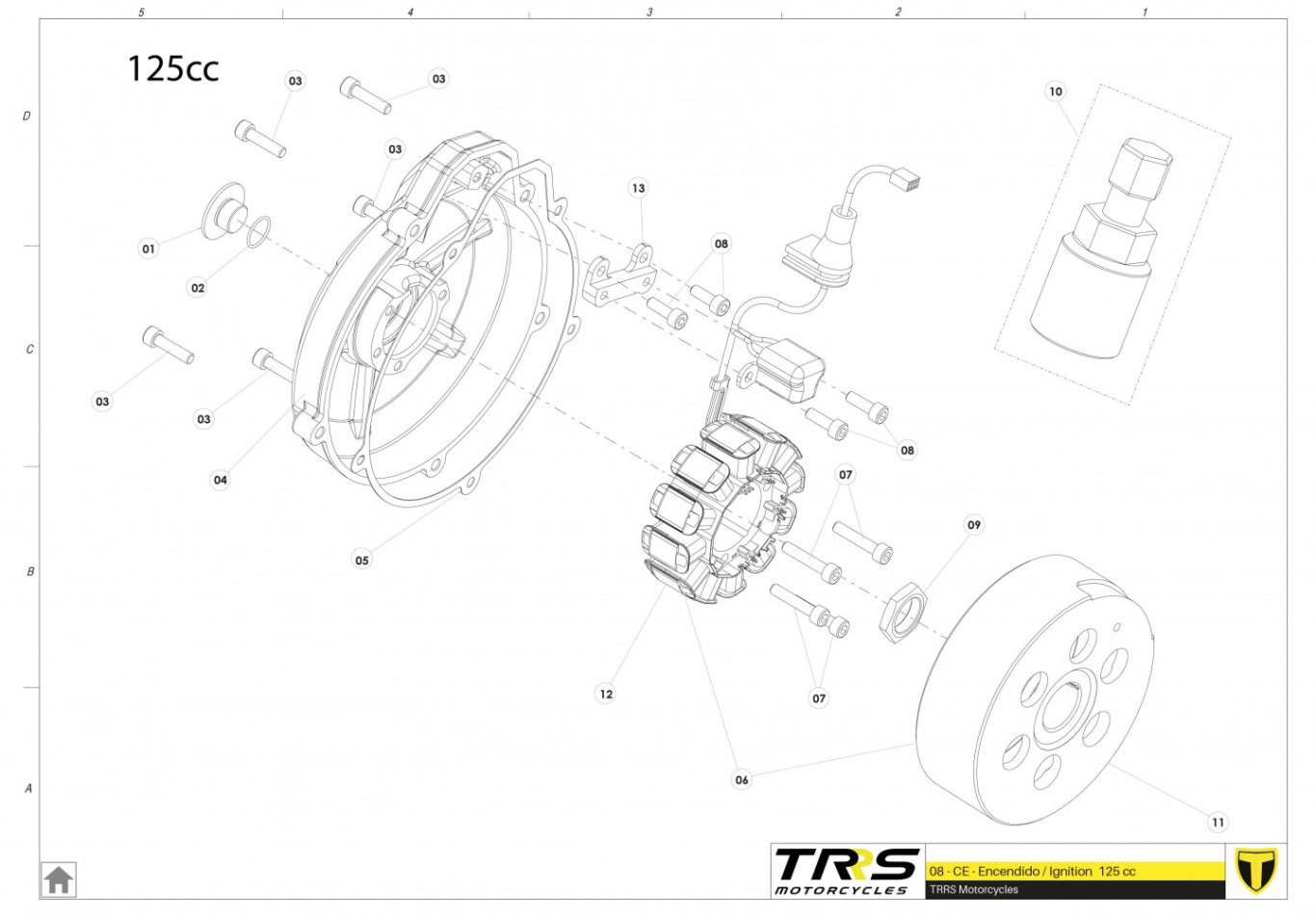 08MT-125 - IGNITION 125CC