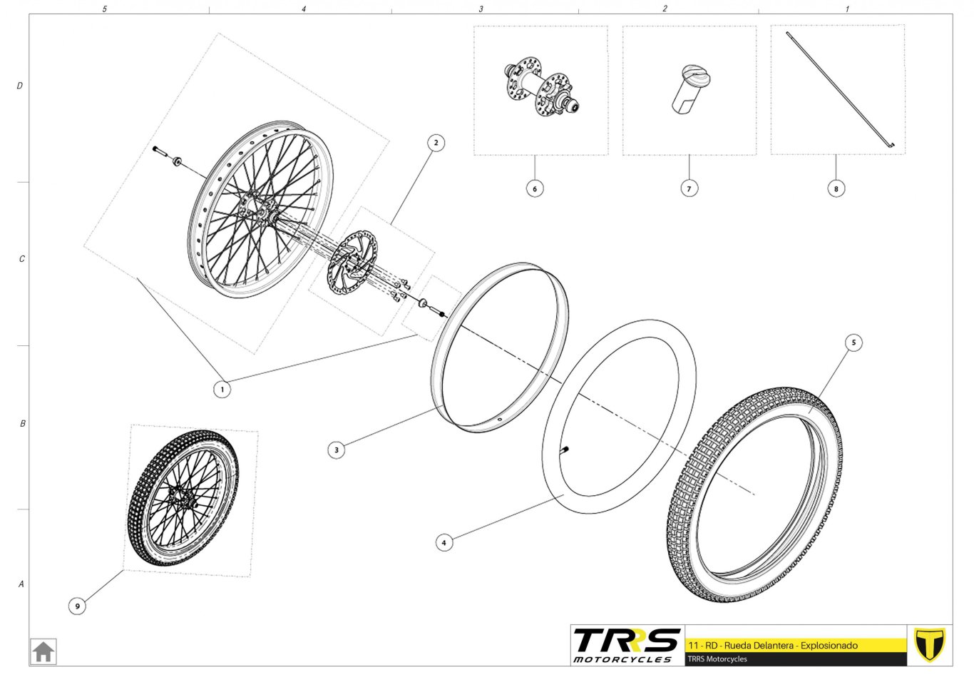 11TR - FRONT WHEEL