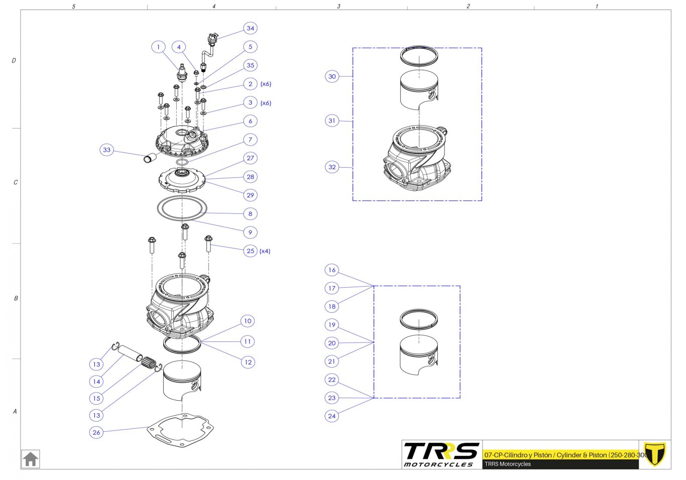 07MT - CYLINDER AND CYLINDER HEAD