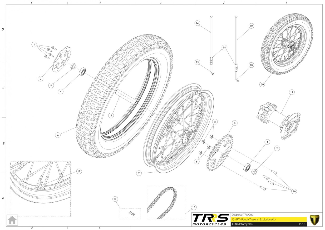 12TR - REAR WHEEL