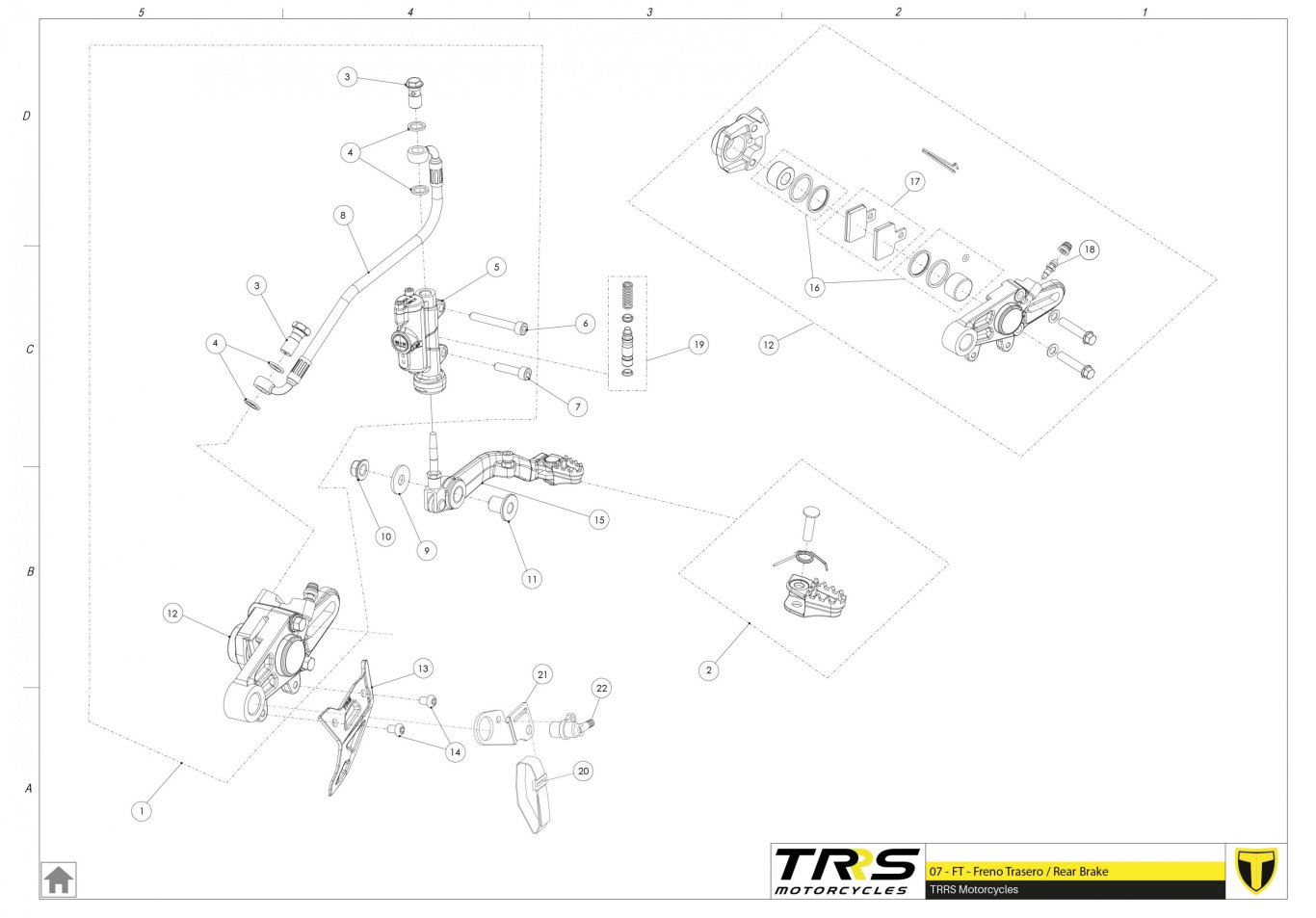 07TR - REAR BRAKE