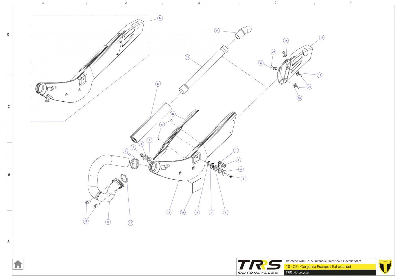 10TR - EXHAUST