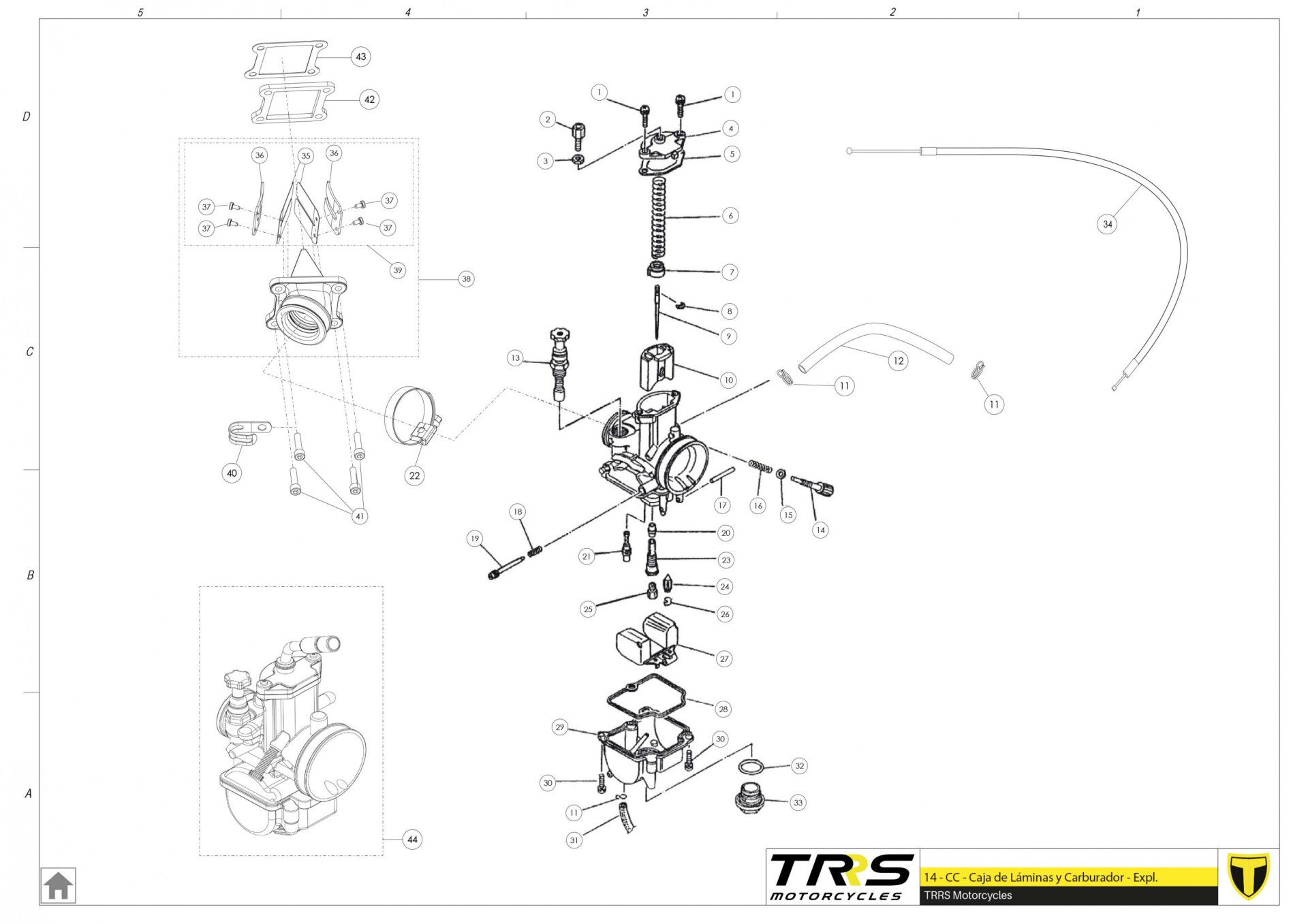 14TR - CARBURETOR