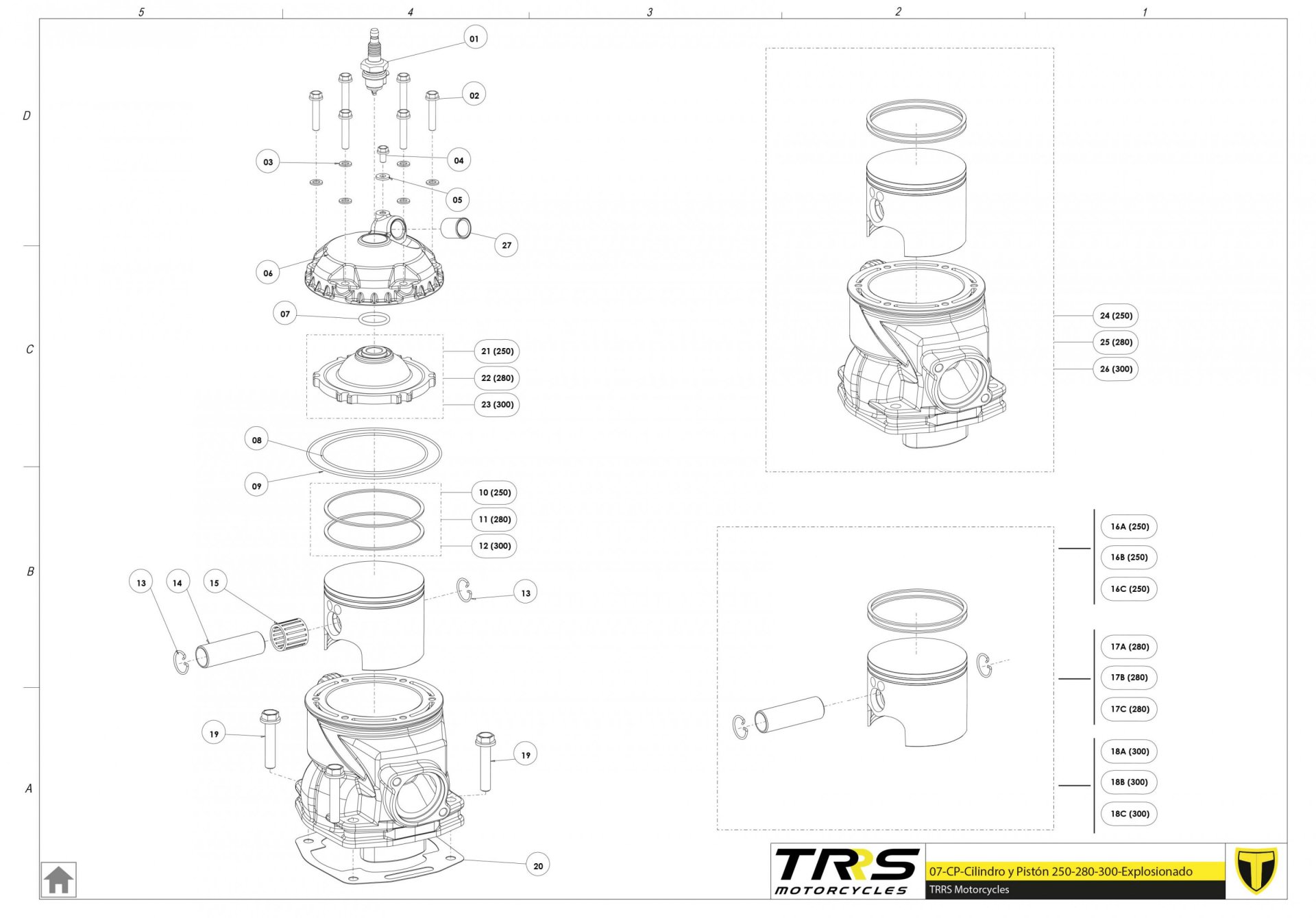 07MT - CYLINDER AND PISTON