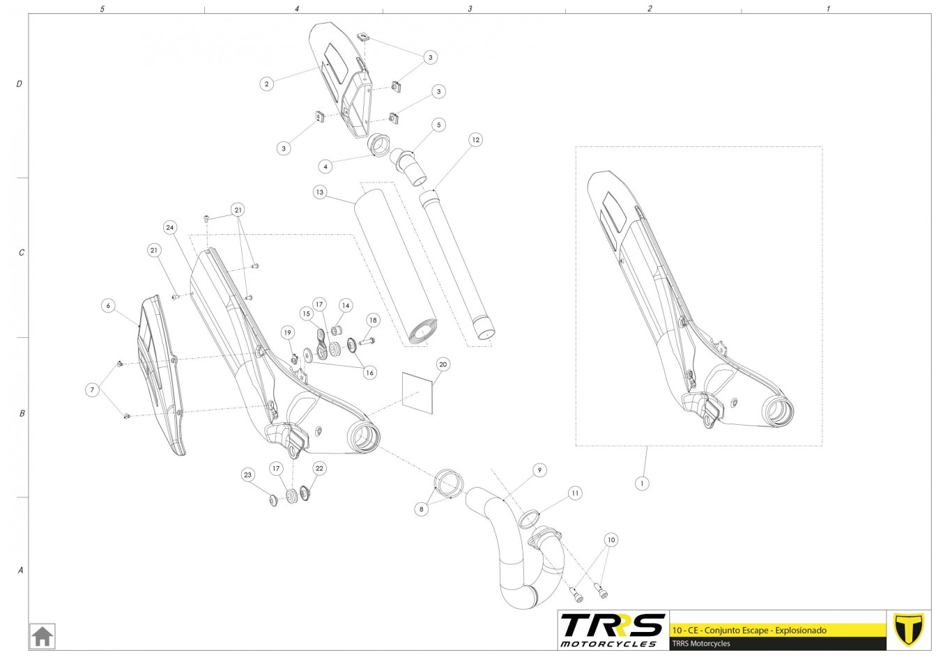 10TR - EXHAUST