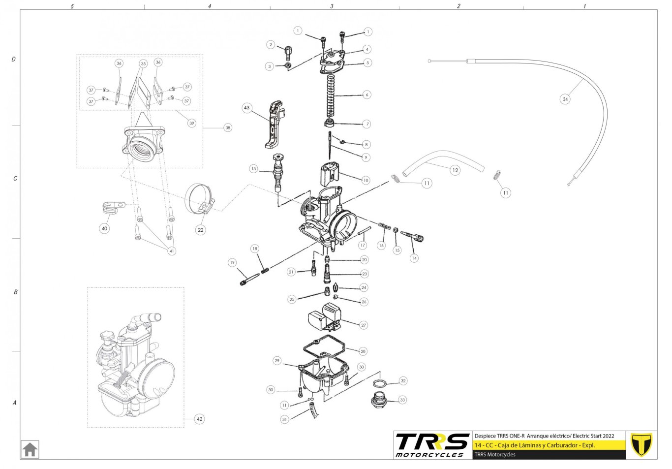 14TR - CARBURETOR