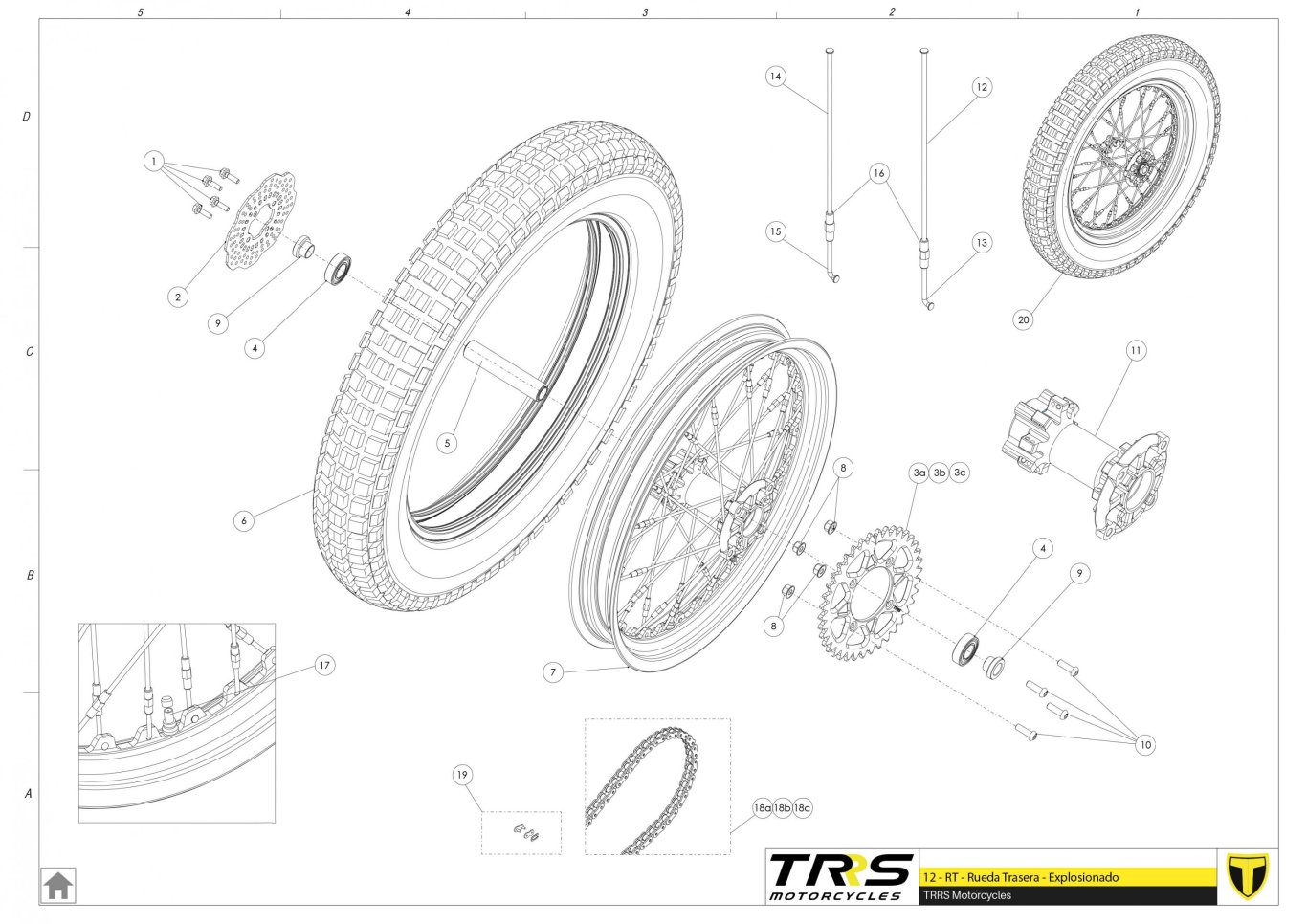 12TR - REAR WHEEL