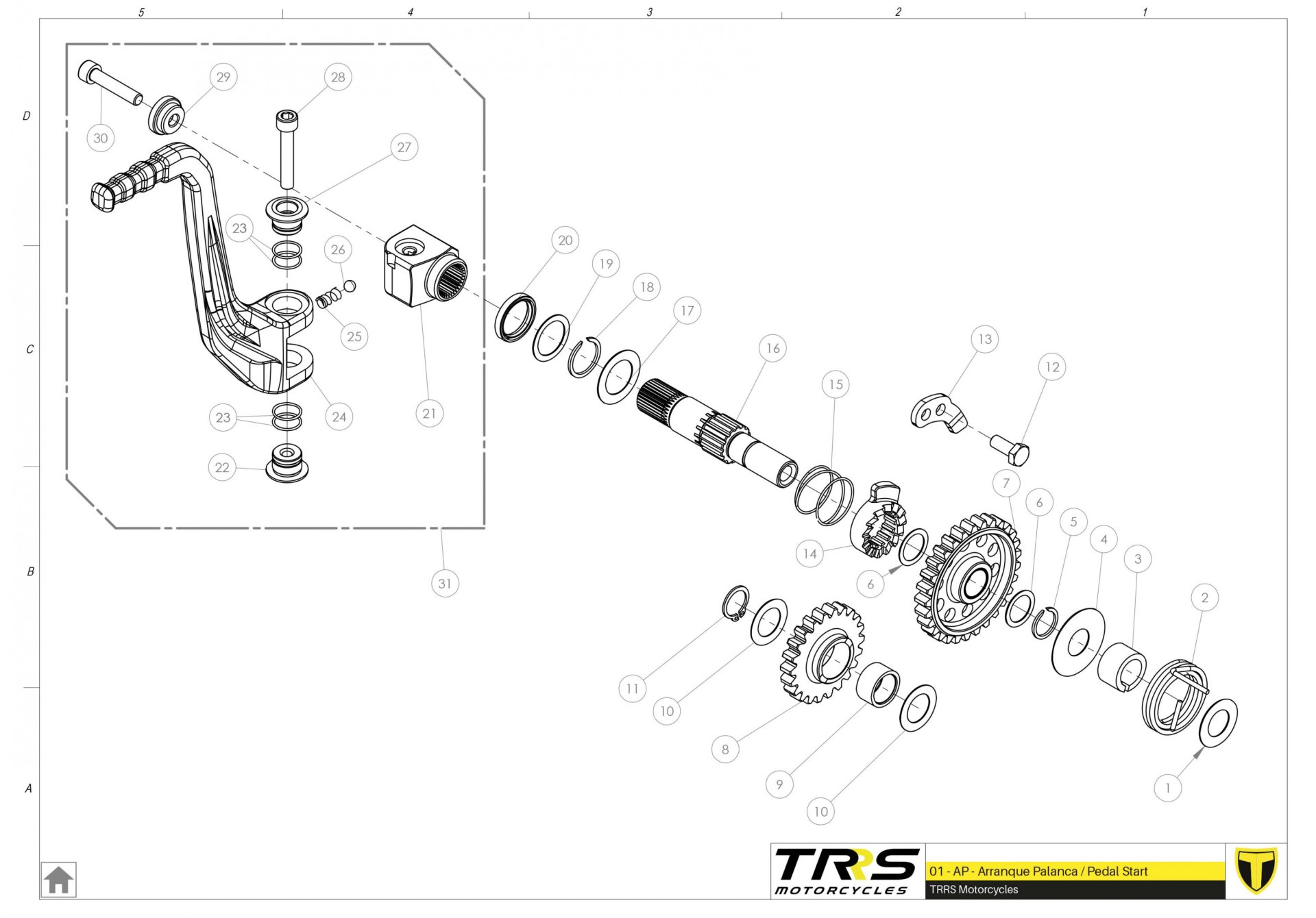 01MT - STARTING PEDAL