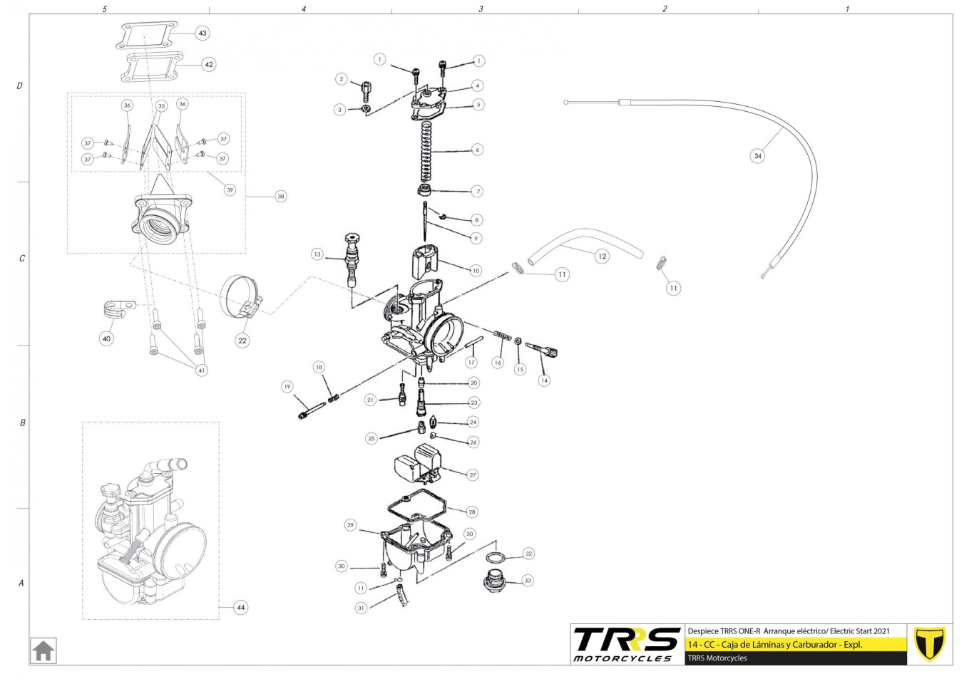 14TR - CARBURETOR