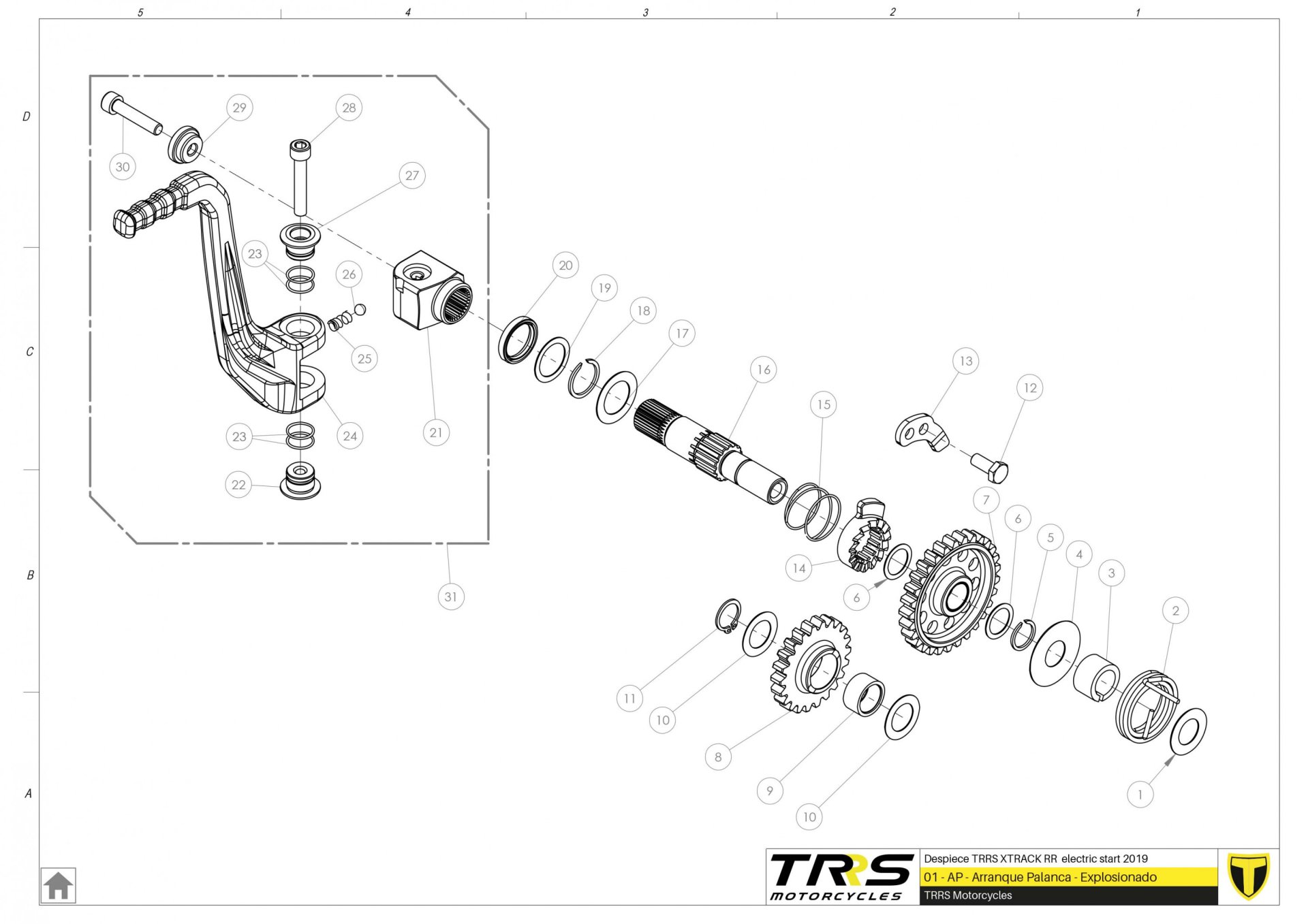 01MT - STARTING PEDAL