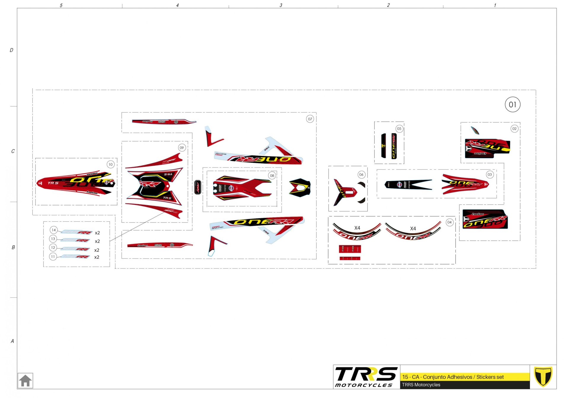 15TR - STICKERS