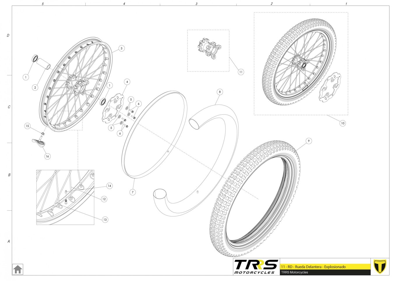 11TR - FRONT WHEEL