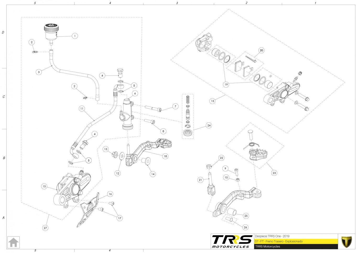 07TR - REAR BRAKE