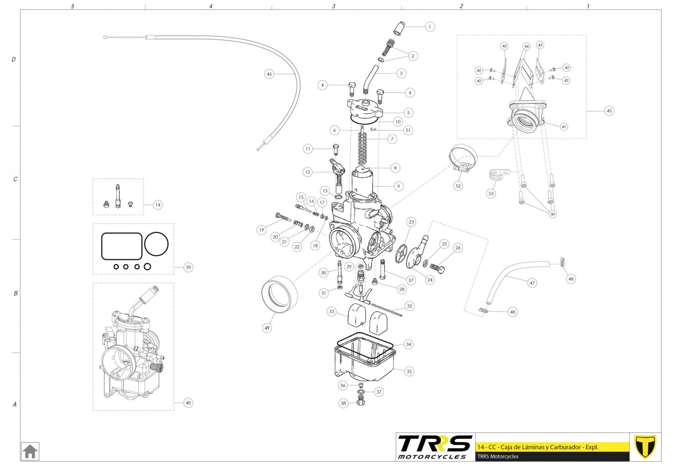 14TR - CARBURETOR